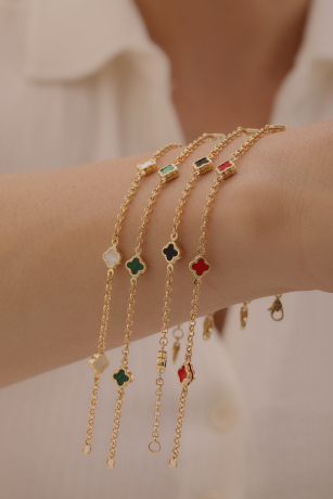 Beşli Yonca Bileklik - 1