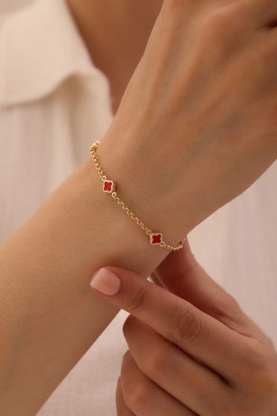 Beşli Yonca Bileklik - 2