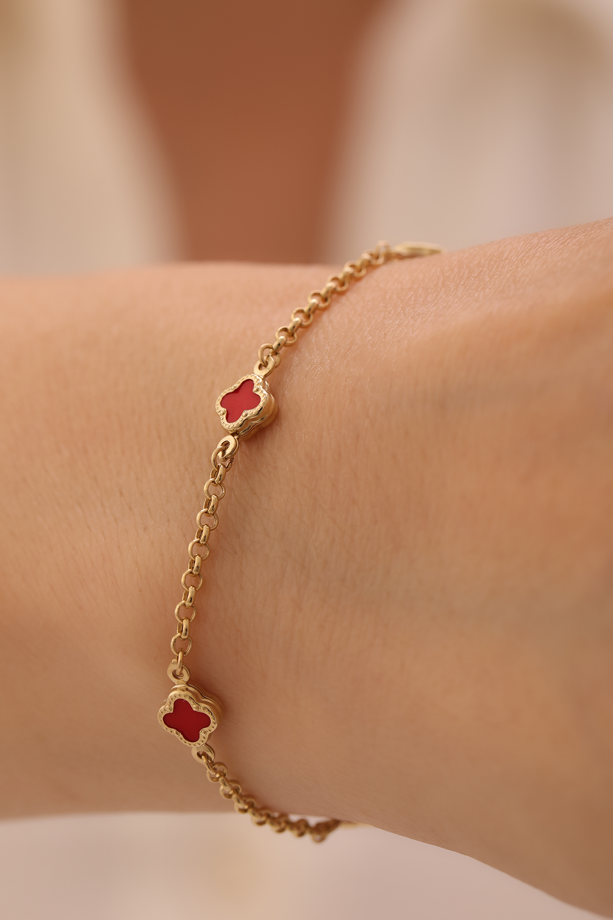 Beşli Yonca Bileklik - Yavuz Kuyumculuk (3)