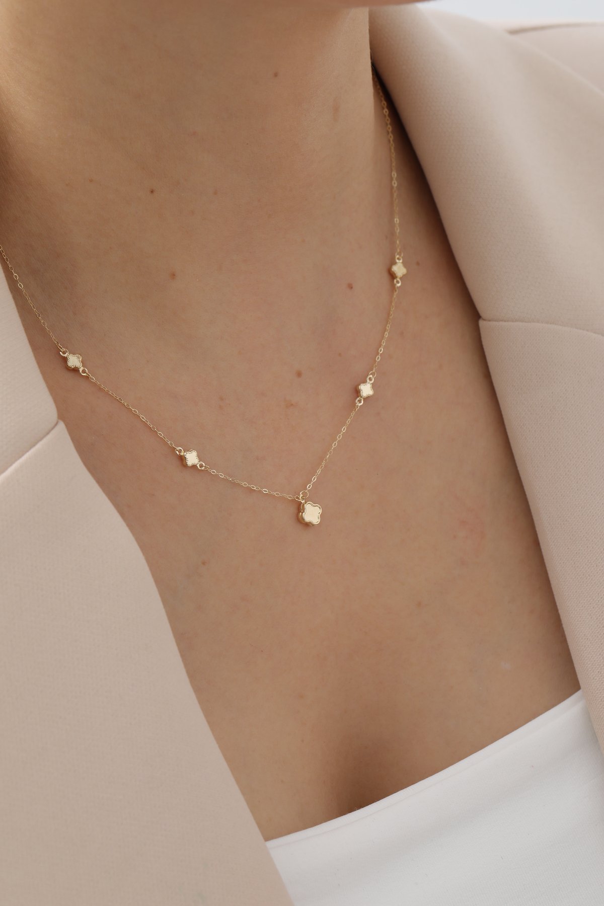 Beşli Yonca Kolye - Yavuz Kuyumculuk (1)