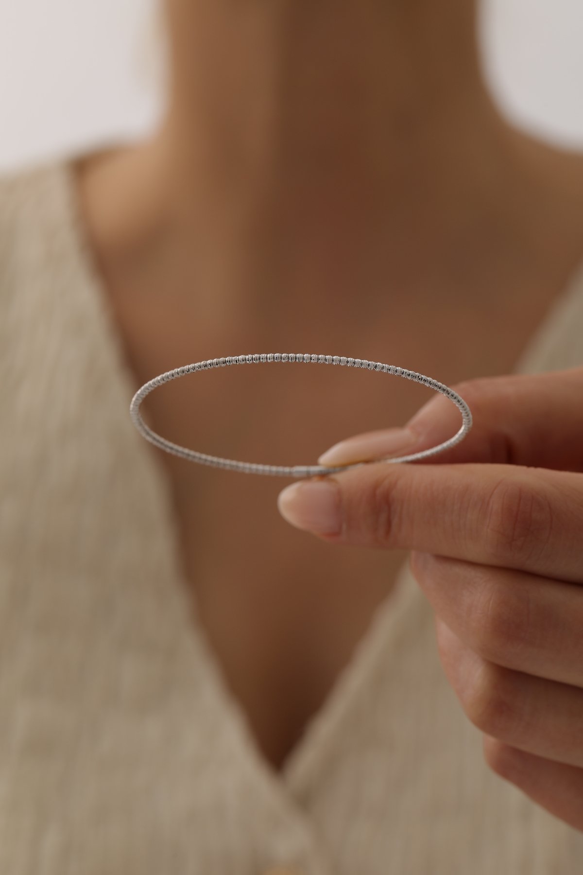 Beyaz Altın Dorika Toplu Kelepçe - Yavuz Kuyumculuk (3)