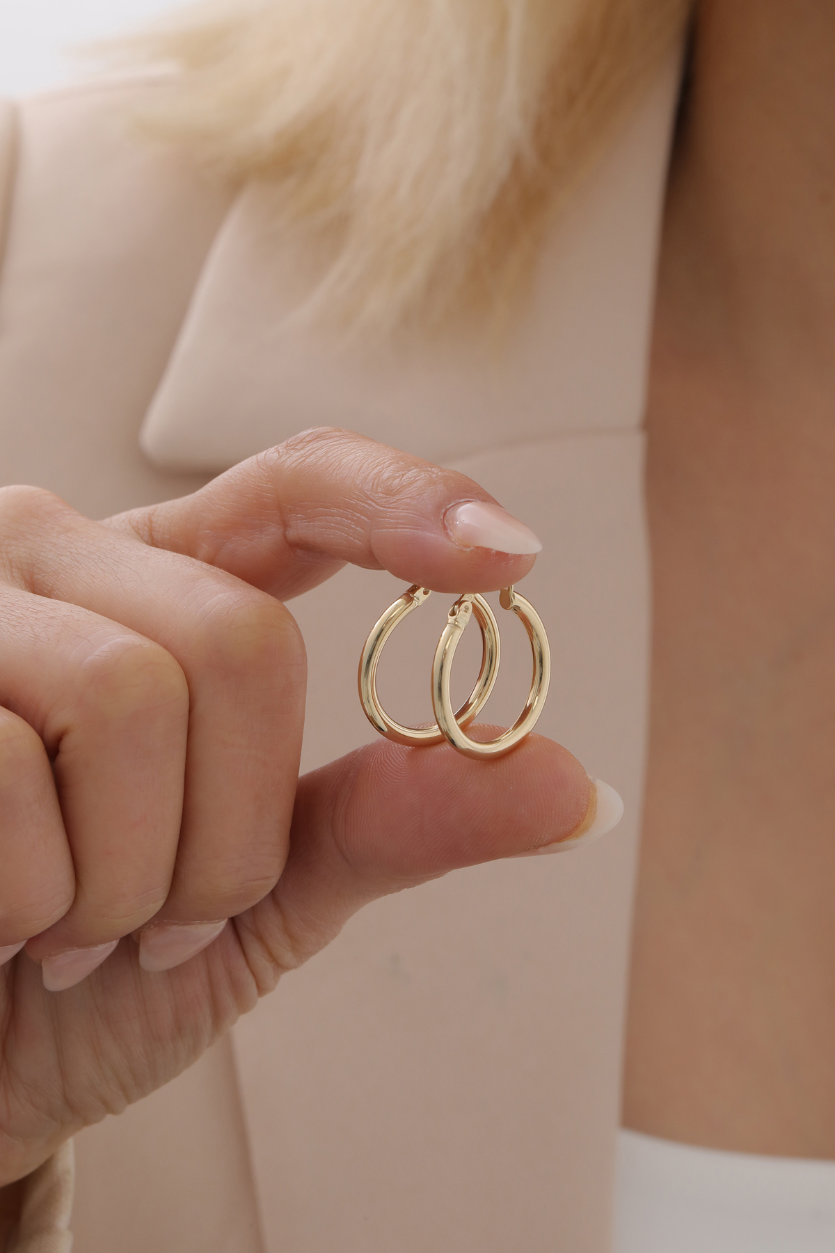 Bombe Halka Küpe - Yavuz Kuyumculuk (1)