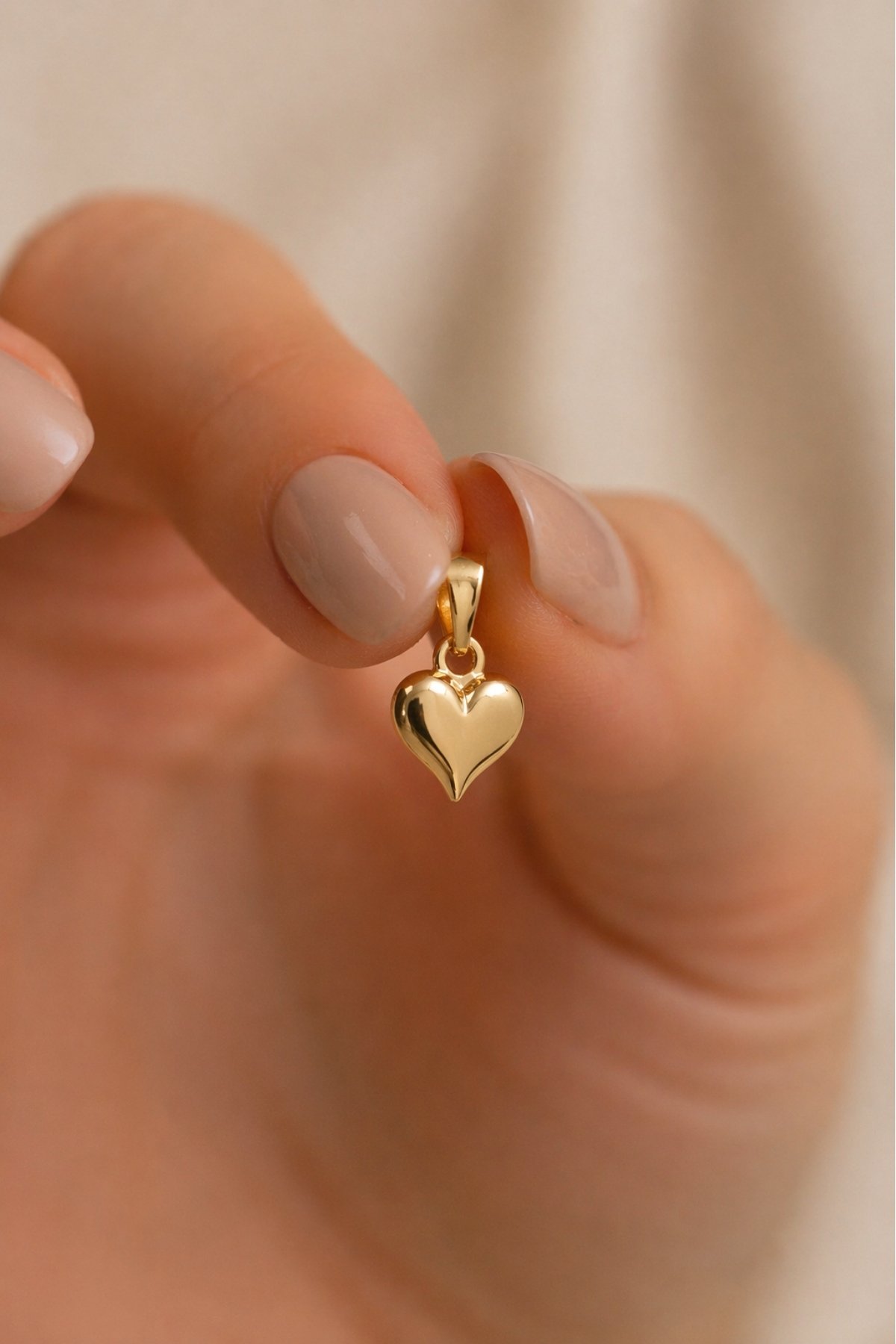 Bombe Kalp Kolye Ucu - Yavuz Kuyumculuk