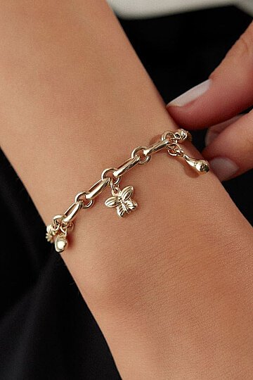 Charm Detay Ataş Bileklik - 1