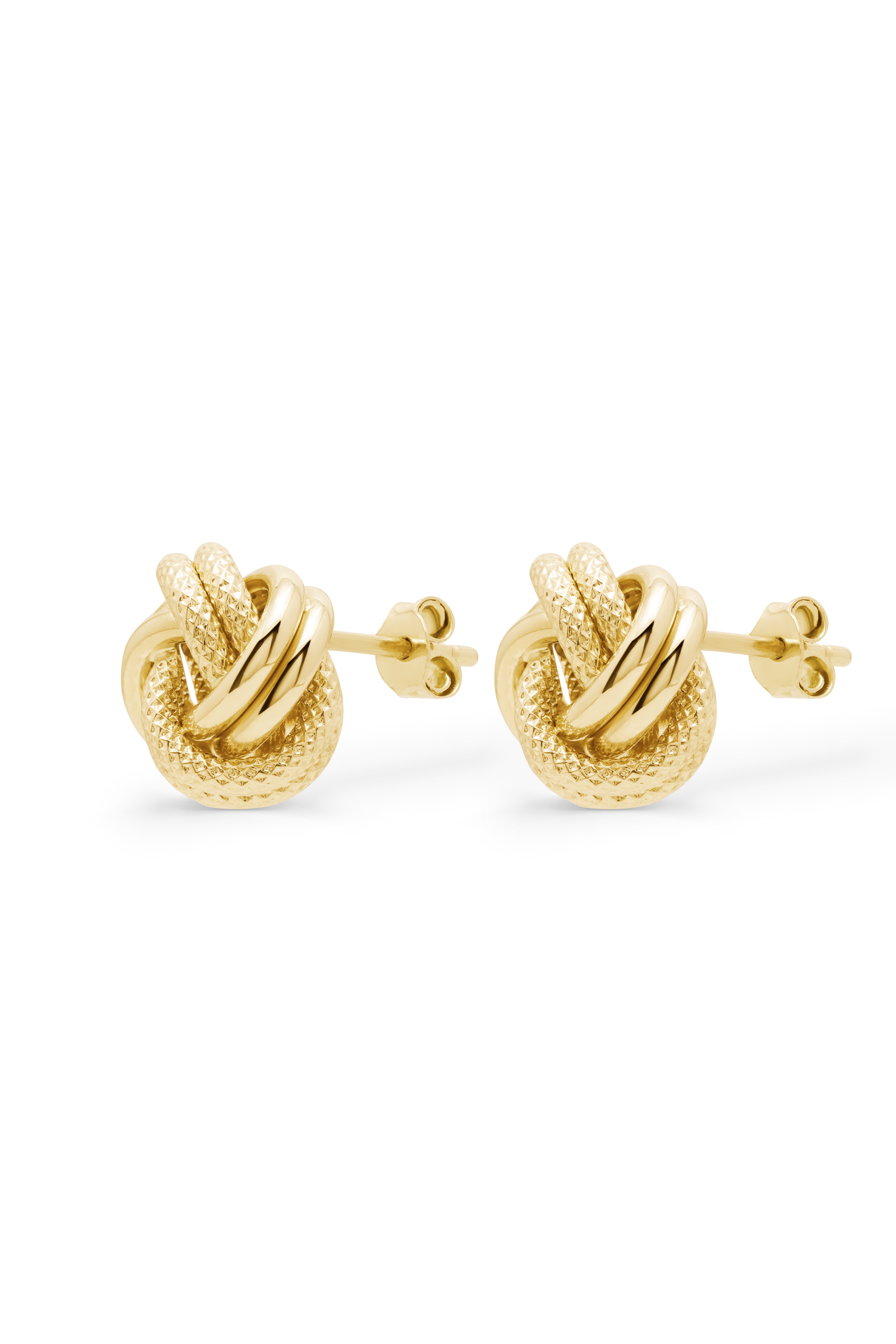 Çift Desen Düğüm Küpe - Yavuz Kuyumculuk (2)