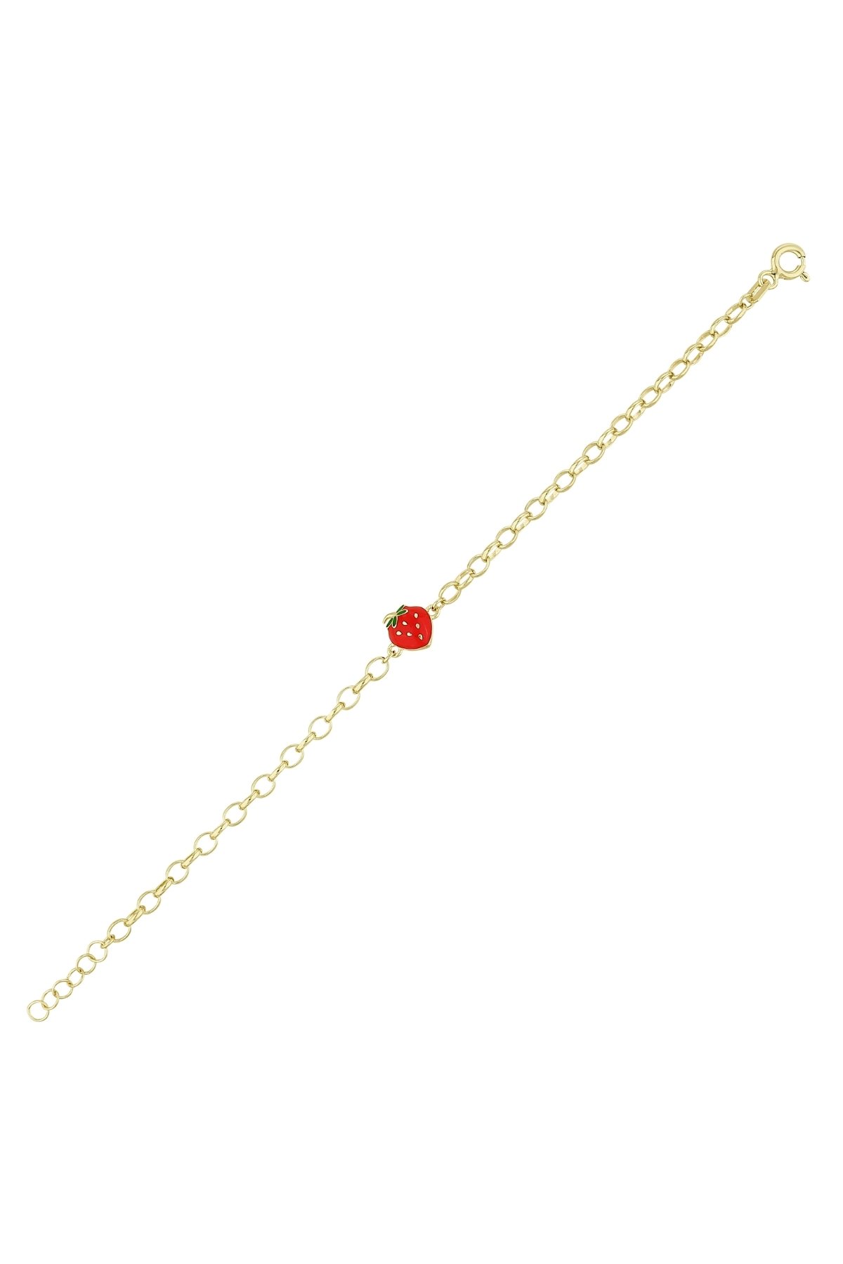 Çilek Detaylı Çocuk Bilekliği - Yavuz Kuyumculuk (1)