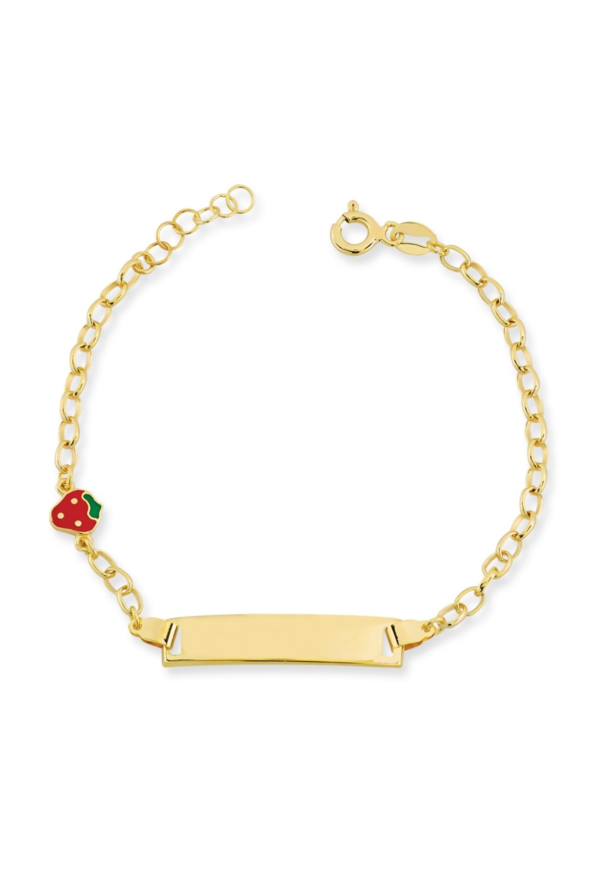 Çilek Figürlü Çocuk Bilekliği - Yavuz Kuyumculuk (1)