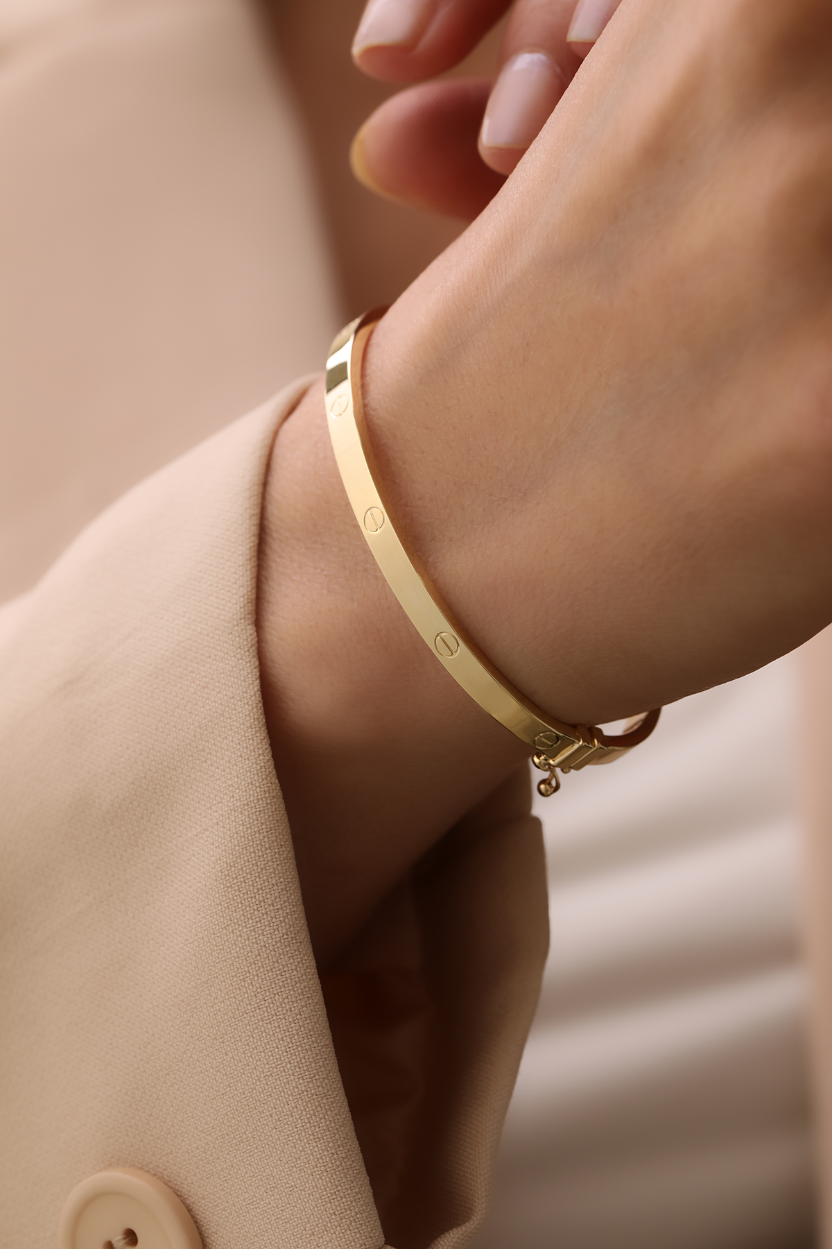 Çivi Tasarım Kelepçe - Yavuz Kuyumculuk (1)