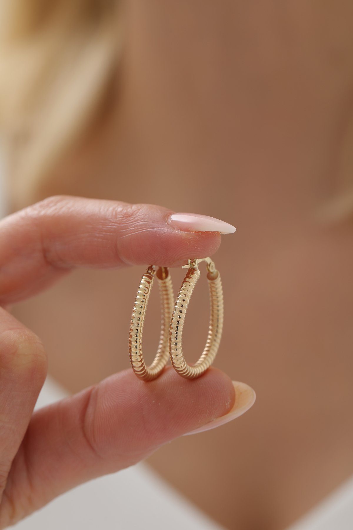 Damla Halka Küpe - Yavuz Kuyumculuk (3)