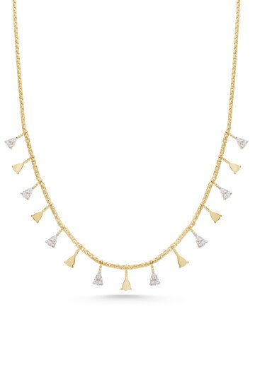 Damla Model Sallantılı Kolye - 2