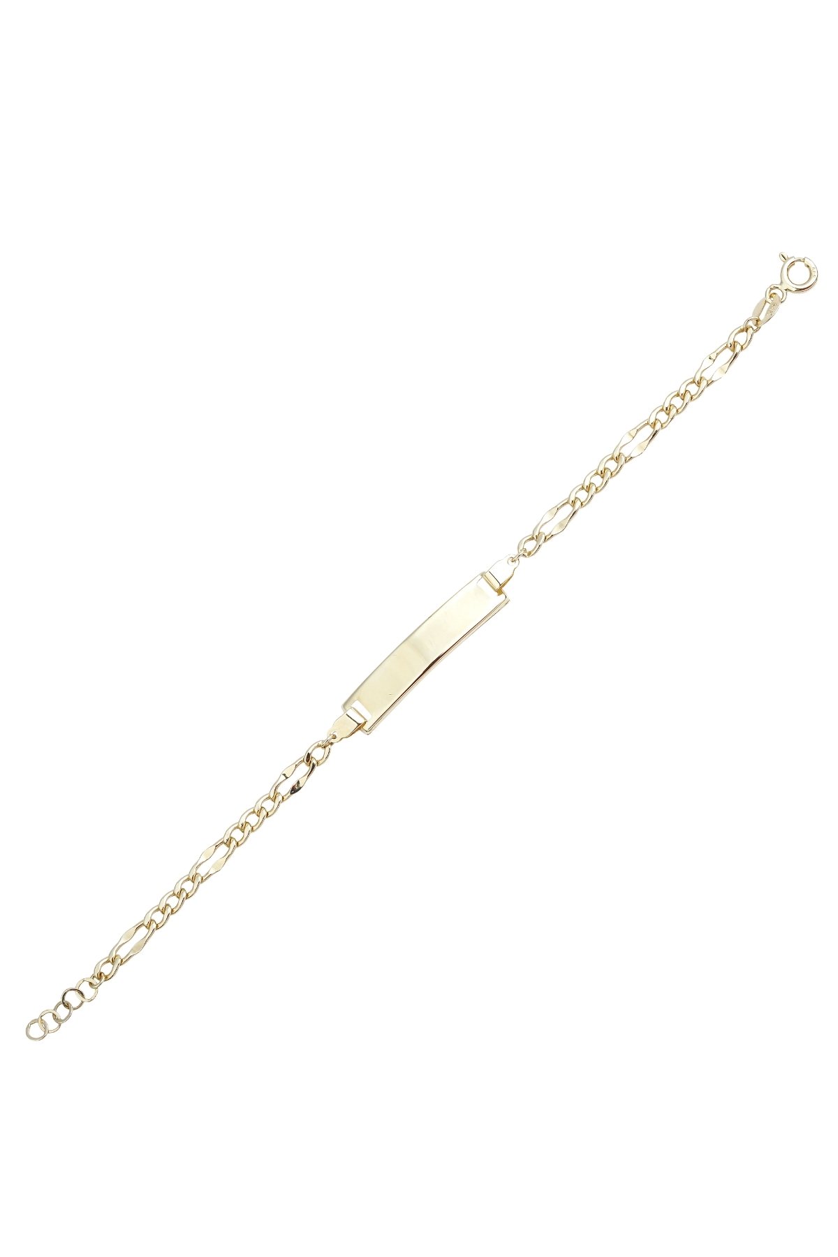 Dikdörtgen Plaka Çocuk Bilekliği - Yavuz Kuyumculuk (1)