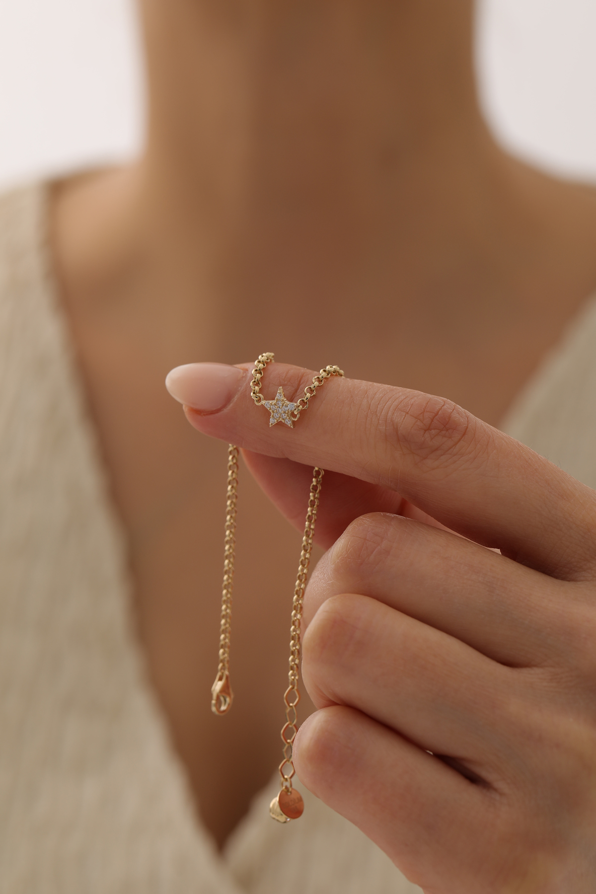 Doc Zincir Taşlı Yıldız Bileklik - Yavuz Kuyumculuk (3)