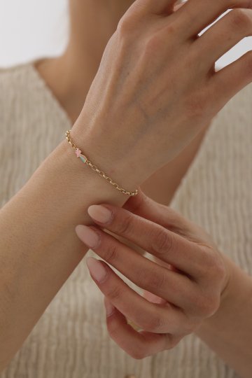 Doc Zincir Yıldız Figürlü Çocuk Bilekliği - 1