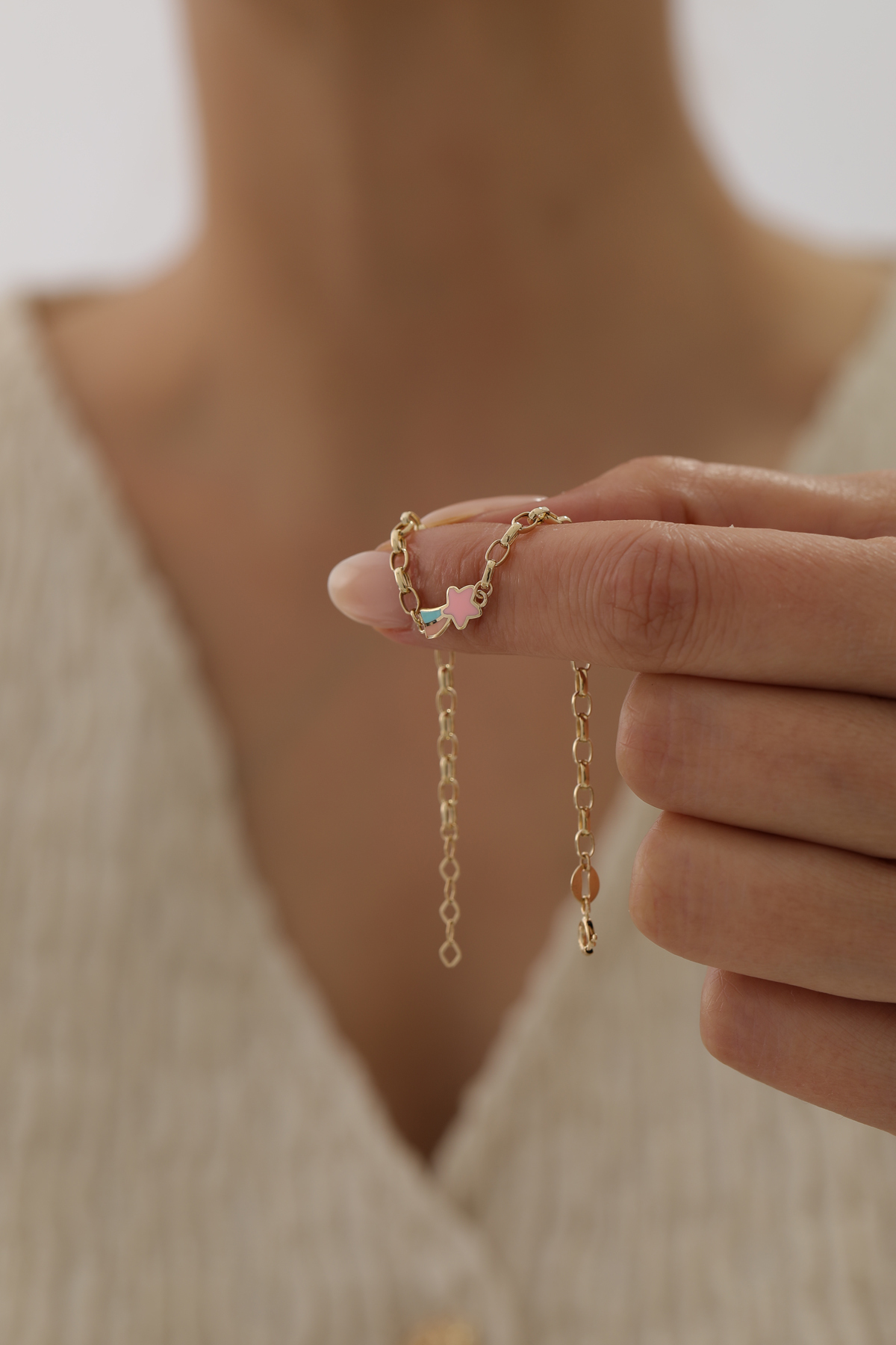 Doc Zincir Yıldız Figürlü Çocuk Bilekliği - Yavuz Kuyumculuk (3)