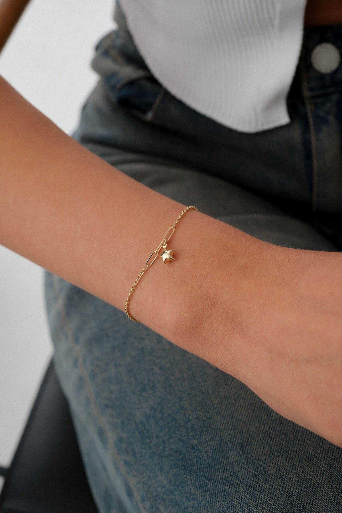 Doch Zincir Ataş Yıldız Bileklik - Yavuz Kuyumculuk (2)