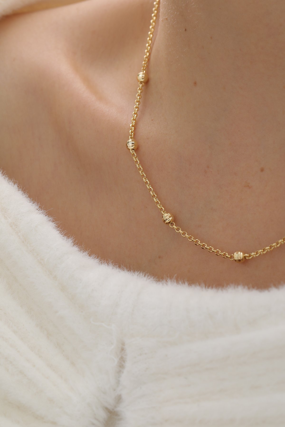 Doch Zincir Dorika Toplu Kolye - Yavuz Kuyumculuk (3)