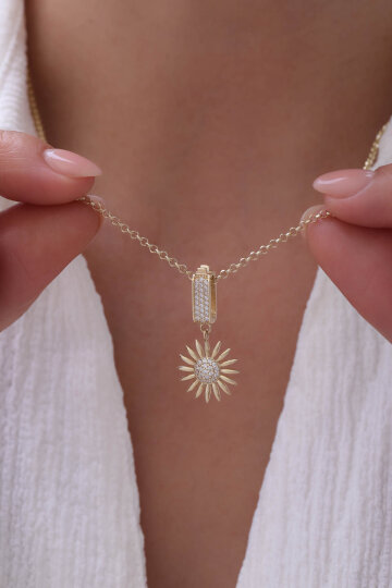 Doch Zincir Güneş Kolye - 2