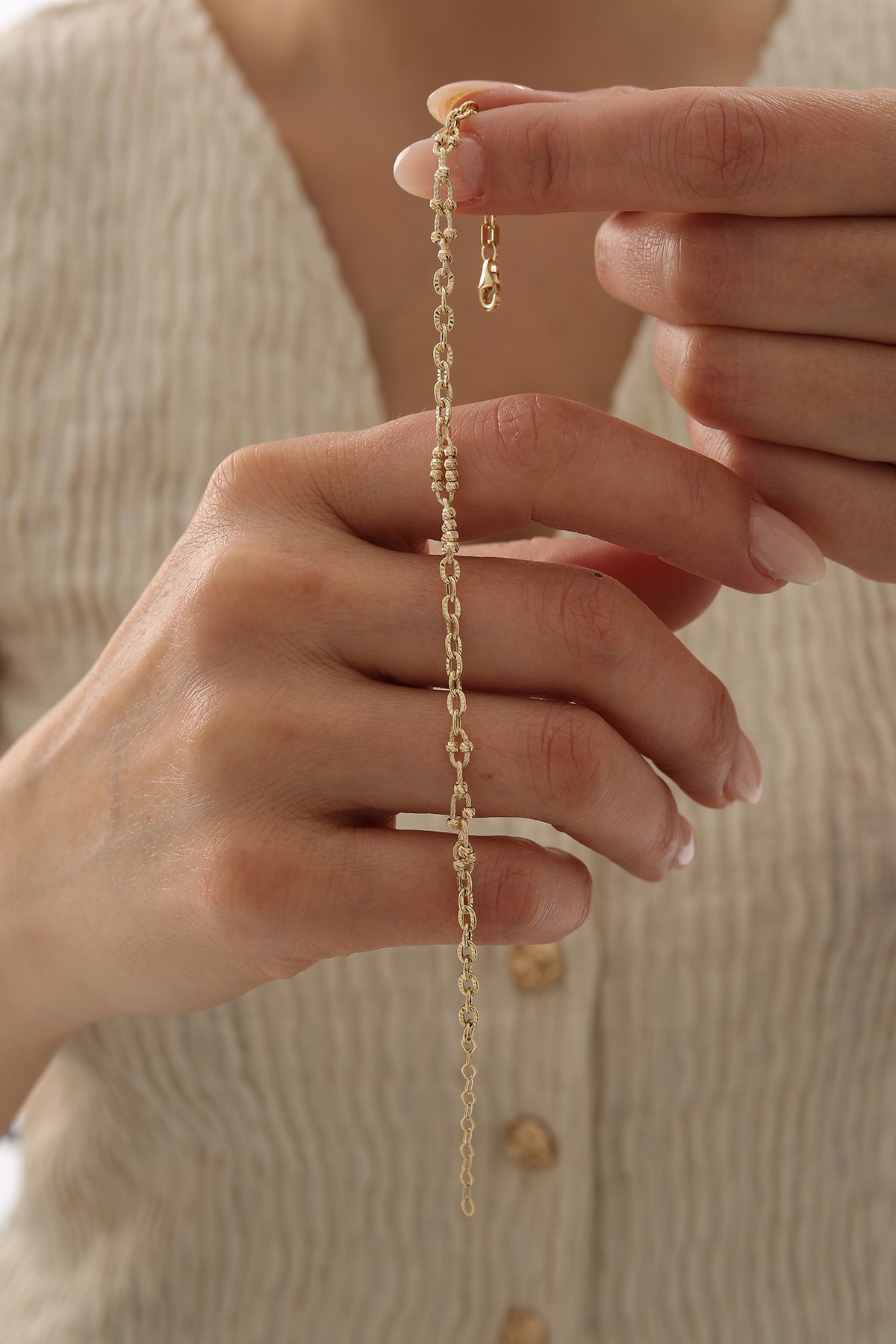 Dorika Toplu Modern Ataş Bileklik - Yavuz Kuyumculuk (2)