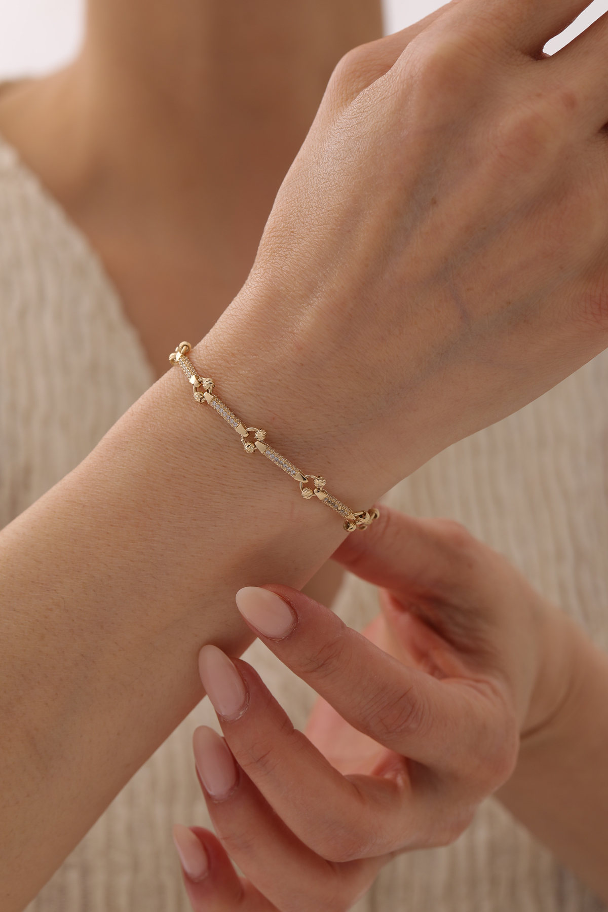 Dorika Toplu Modern Bileklik - Yavuz Kuyumculuk (2)