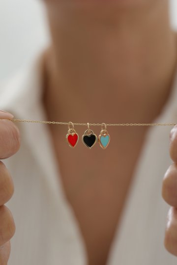 Forse Zincir Kalp Kolye - 3