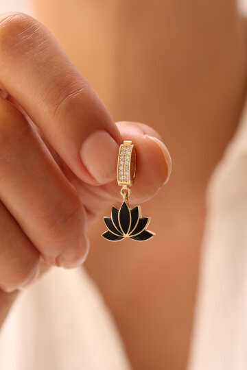 Forse Zincir Lotus Kolye - 1