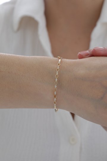 Geometrik Desen Modern Kelepçe - 2