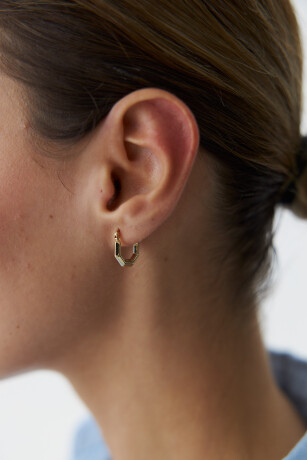 Geometrik Halka Küpe - 1