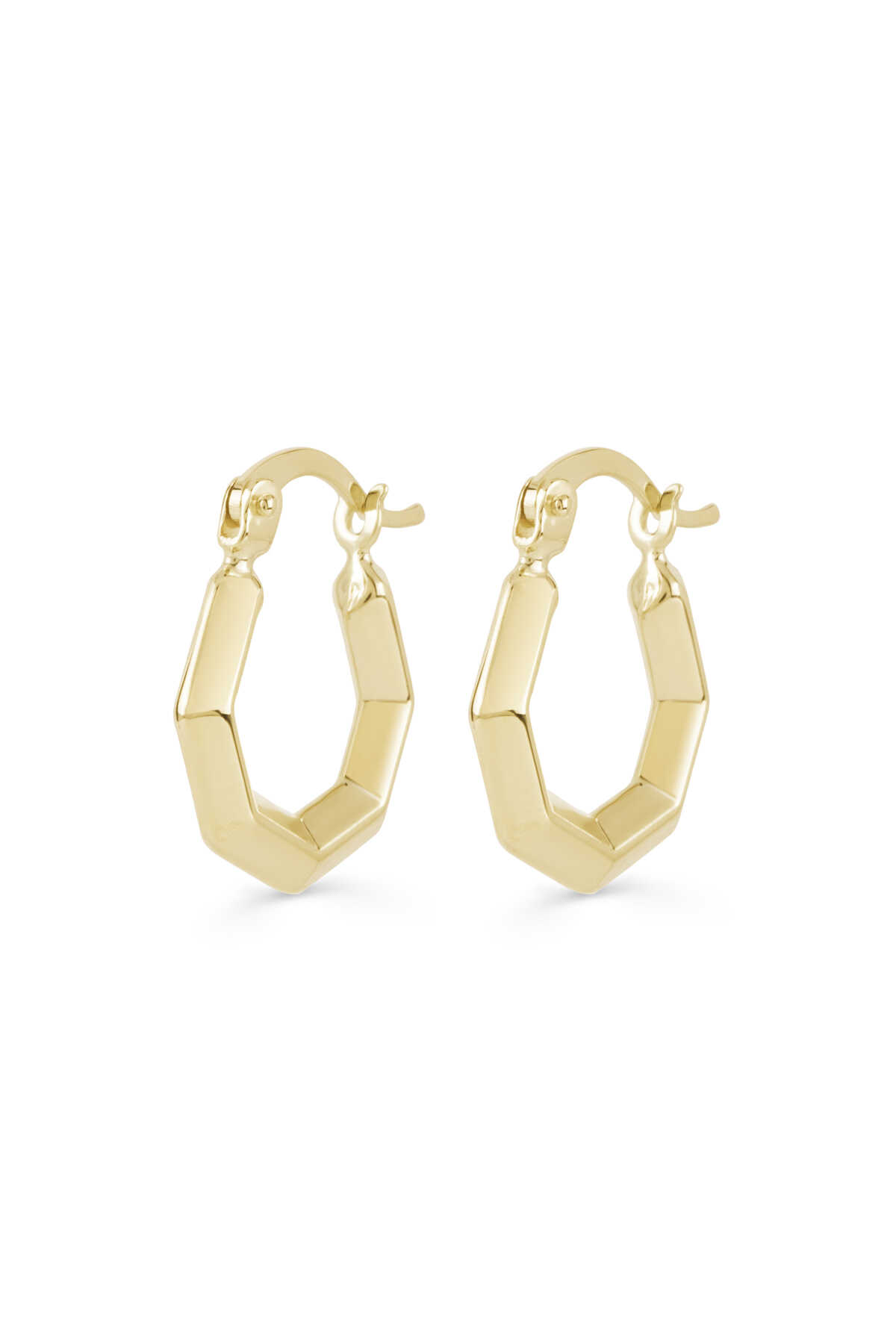 Geometrik Halka Küpe - Yavuz Kuyumculuk (2)