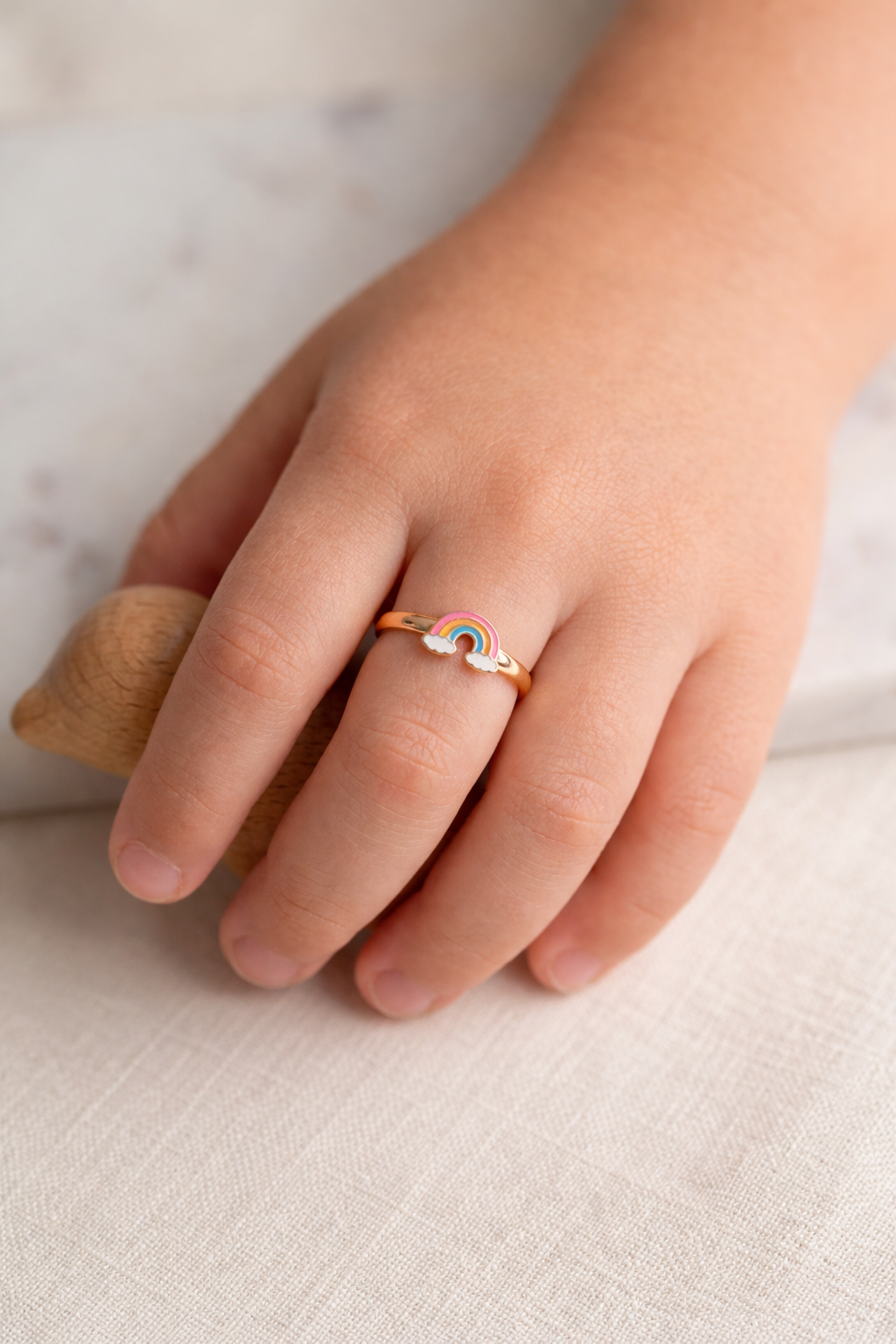 Gökkuşağı Çocuk Yüzük - Yavuz Kuyumculuk (1)
