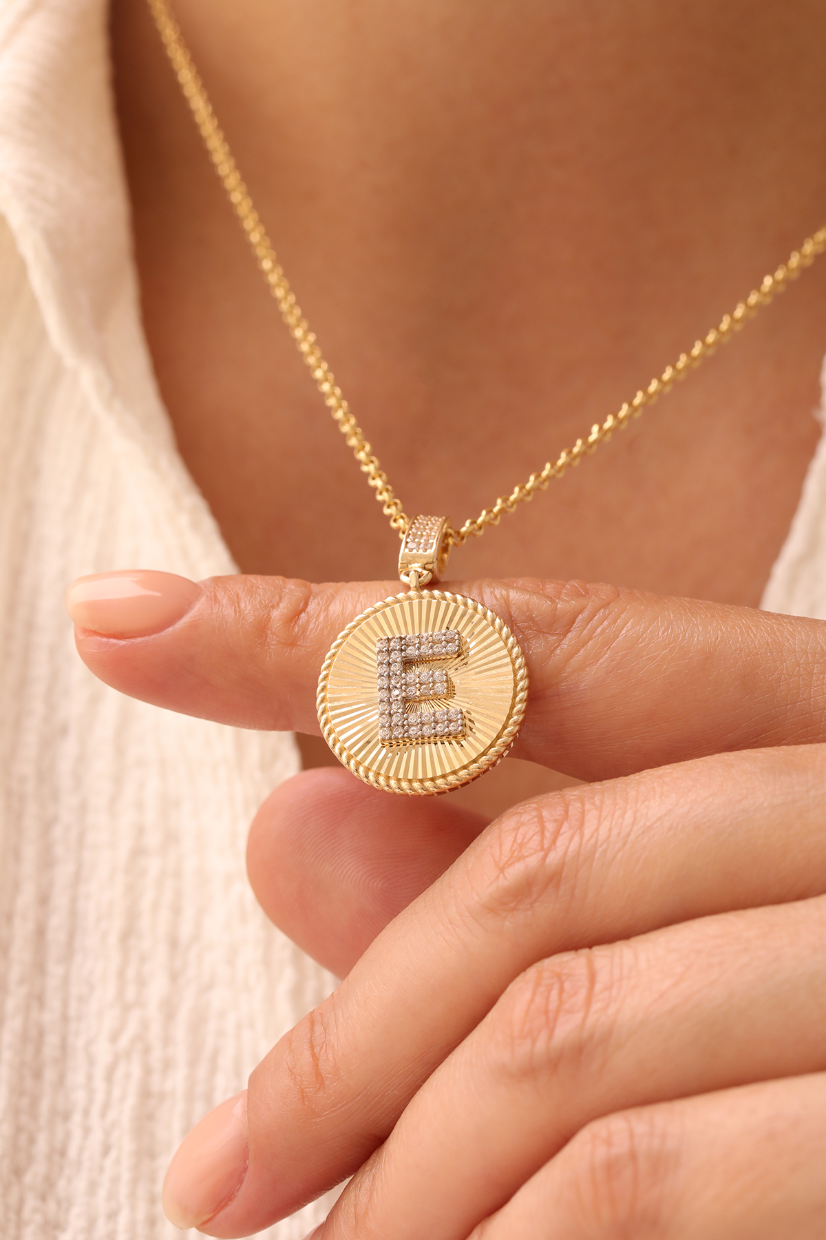 Gösterişli Harf Kolye Ucu - Yavuz Kuyumculuk (3)