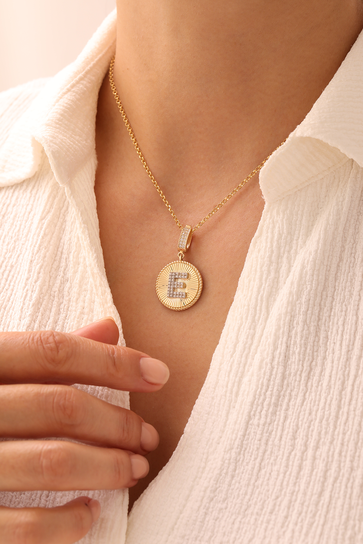 Gösterişli Harf Kolye Ucu - Yavuz Kuyumculuk (2)