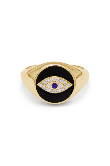 Göz Motifli Nazar Yüzük - 2
