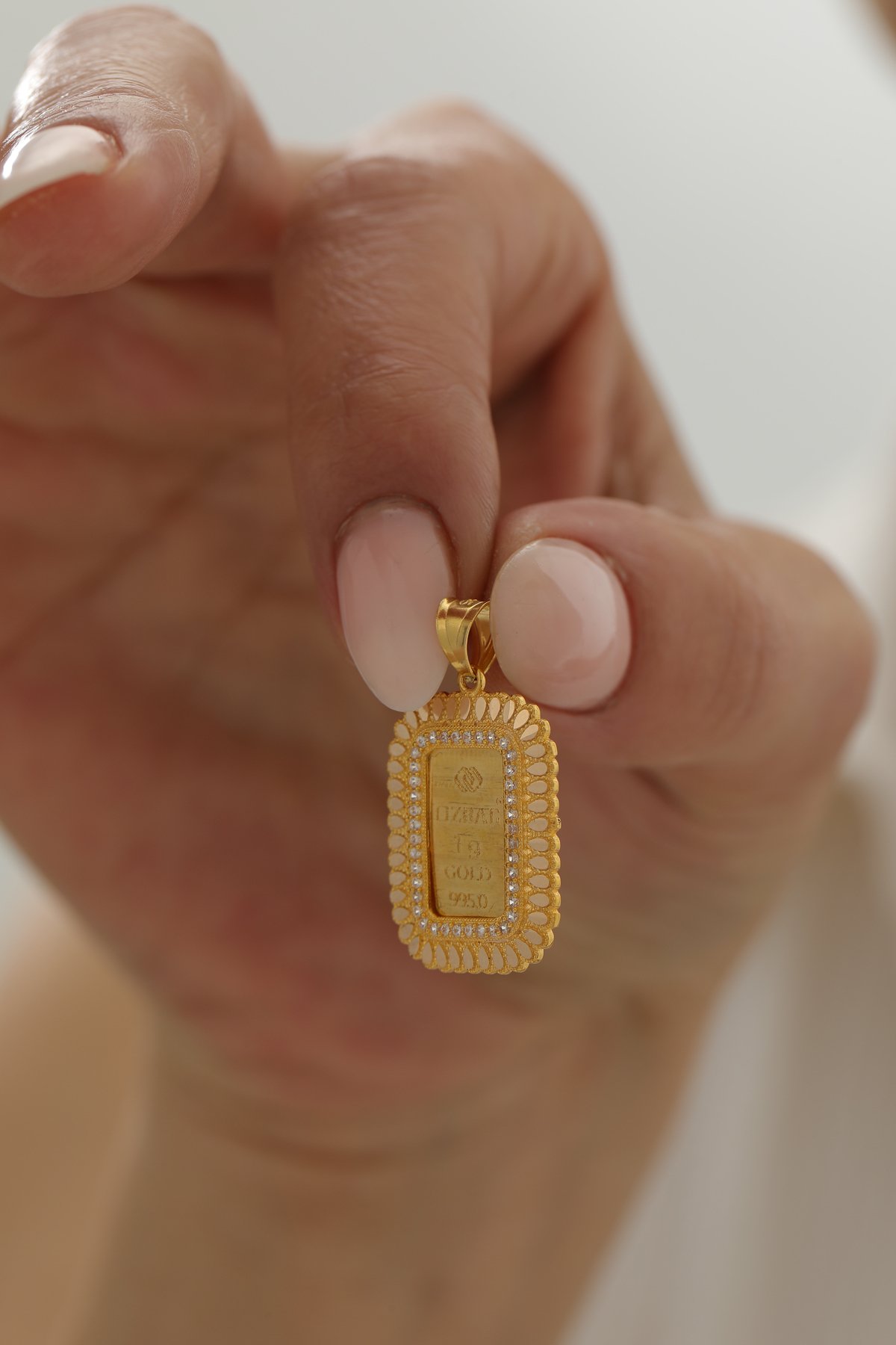 Gram Altın Çerçeve Kolye - Gram Altın Dahil Değildir - Yavuz Kuyumculuk (3)