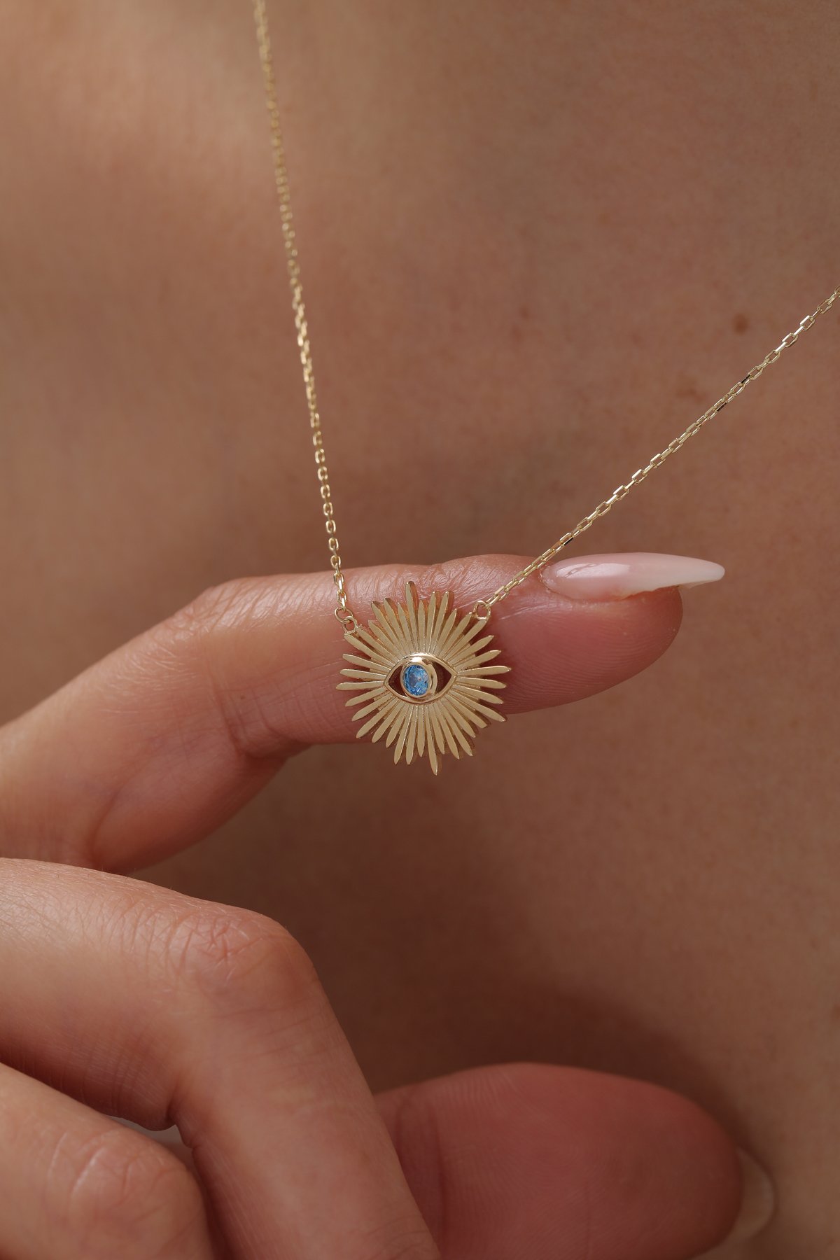 Güneş Göz Kolye - Yavuz Kuyumculuk (2)