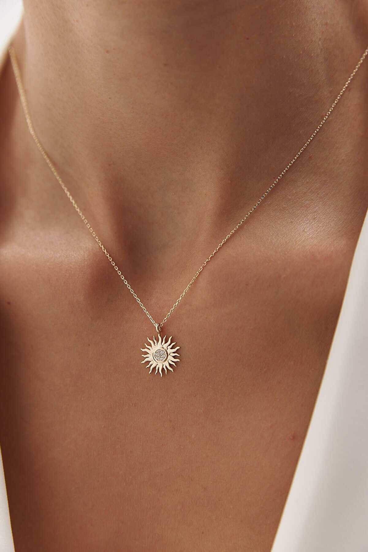 Güneş Kolye - Yavuz Kuyumculuk (2)