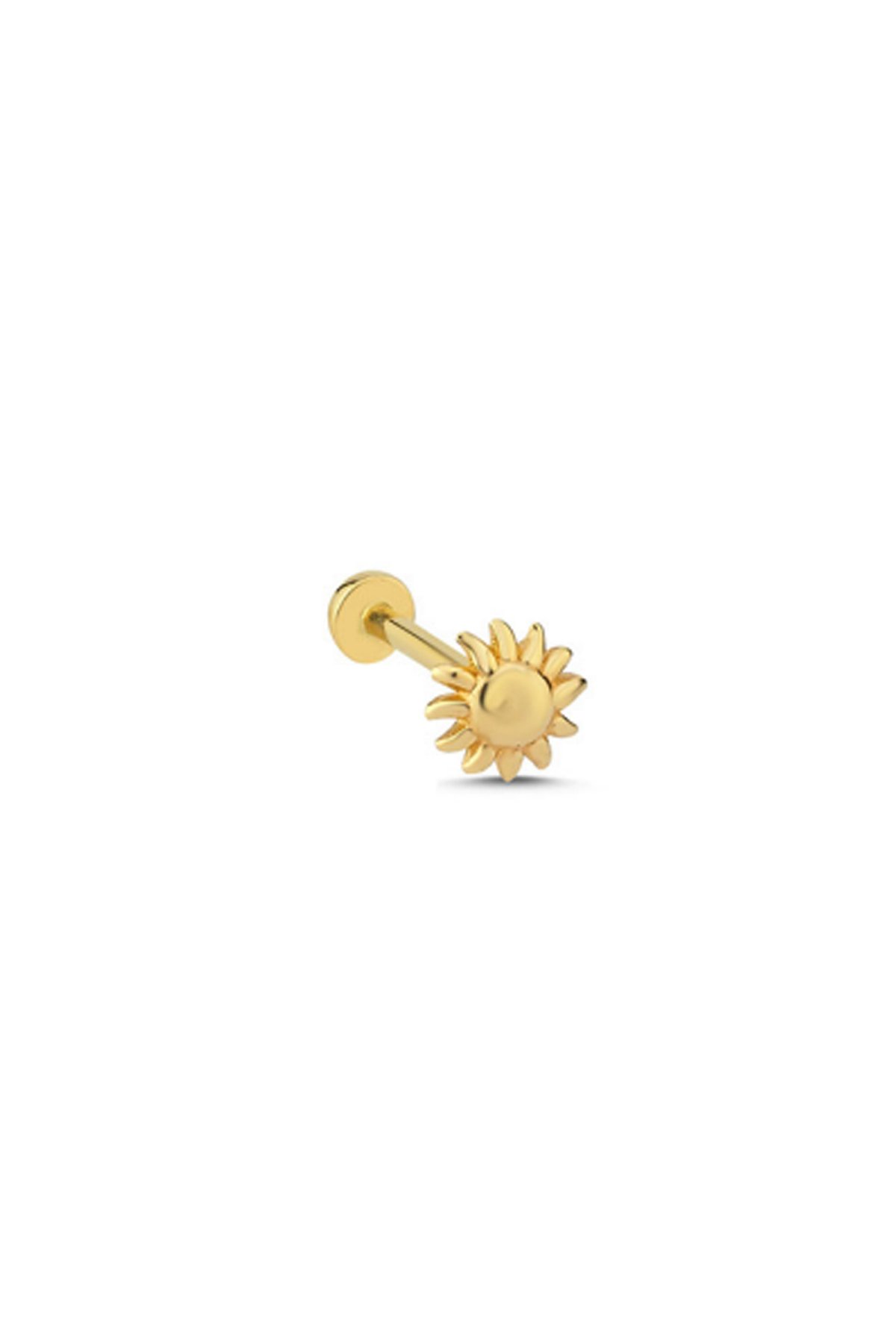 Güneş Motifli Tragus Piercing - Yavuz Kuyumculuk (1)