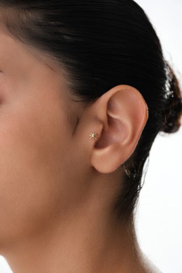 Güneş Tragus Piercing - 2