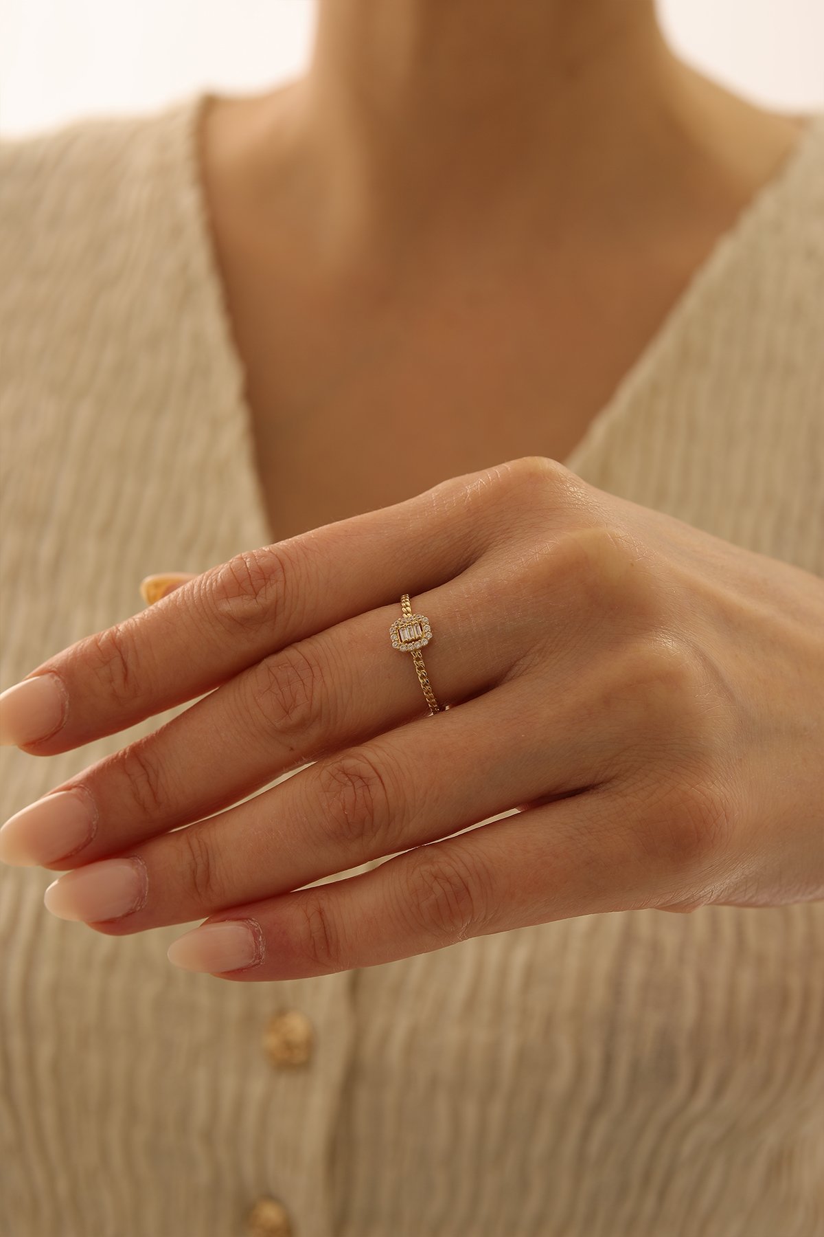 Gurmet Baget Yüzük - Yavuz Kuyumculuk (1)