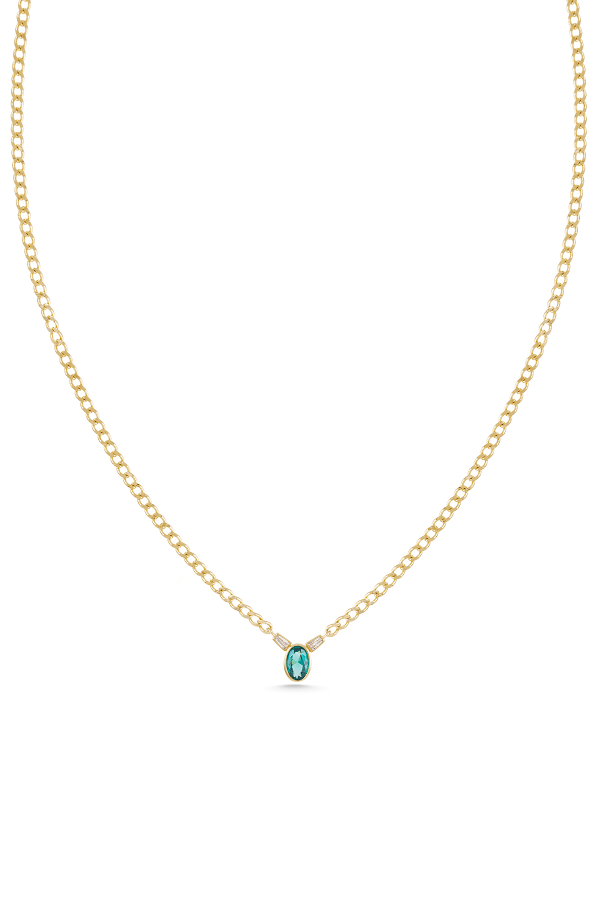 Gurmet Oval Zümrüt Kolye - Yavuz Kuyumculuk (2)