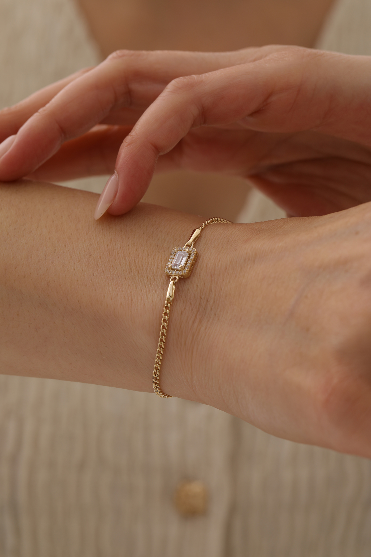 Gurmet Zincir Baget Bileklik - Yavuz Kuyumculuk (1)