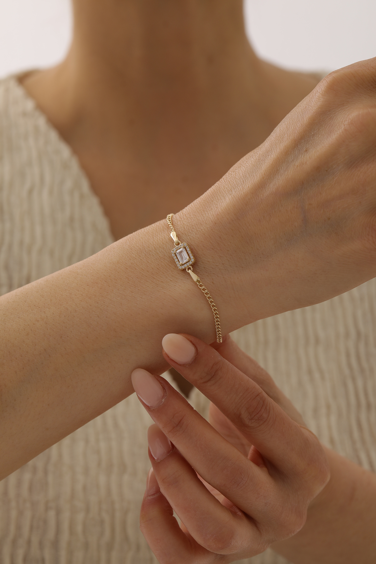 Gurmet Zincir Baget Bileklik - Yavuz Kuyumculuk (2)