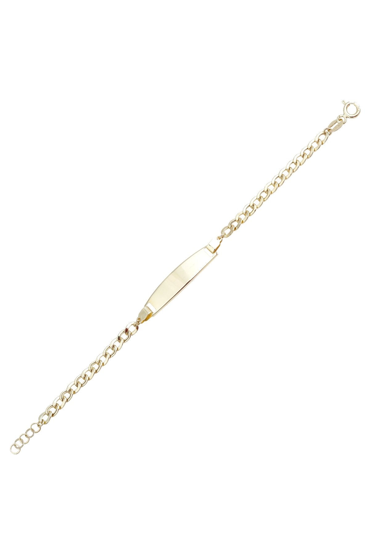 Gurmet Zincir Plaka Çocuk Bilekliği - Yavuz Kuyumculuk (1)