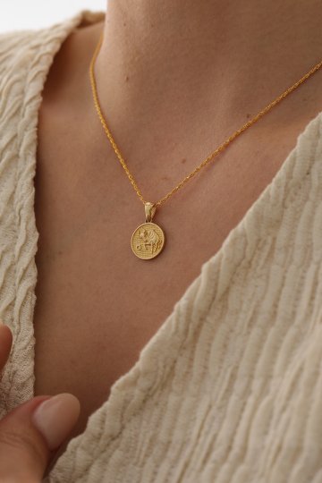 Halat Zincir Burç Kolye - 1