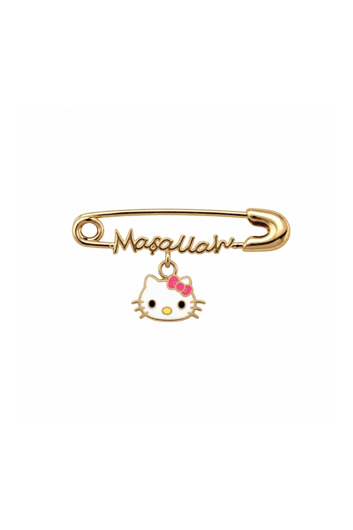 Hello Kitty Figürlü Çocuk İğnesi - Yavuz Kuyumculuk
