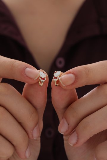 Hello Kitty J Küpe - 3