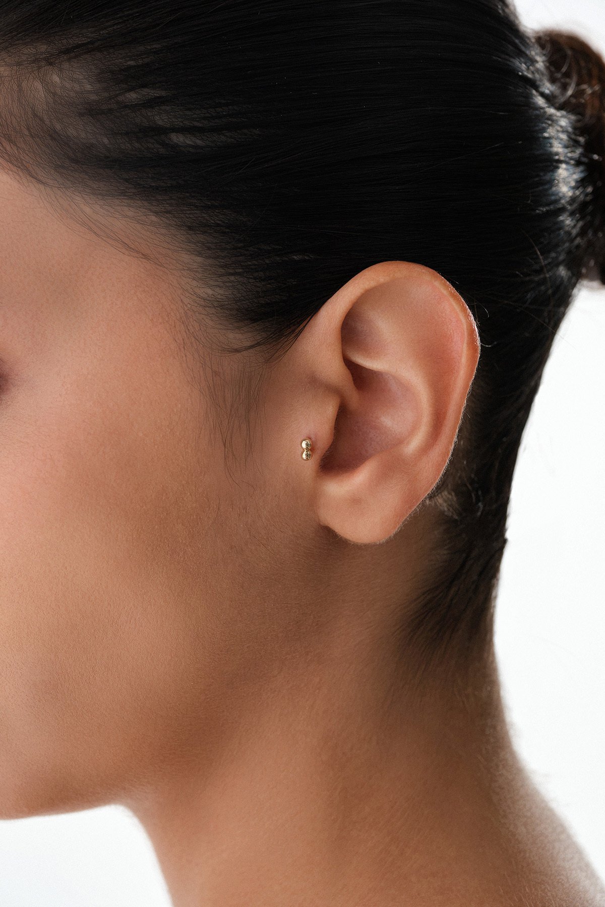 İkili Top Tragus Piercing - Yavuz Kuyumculuk (2)