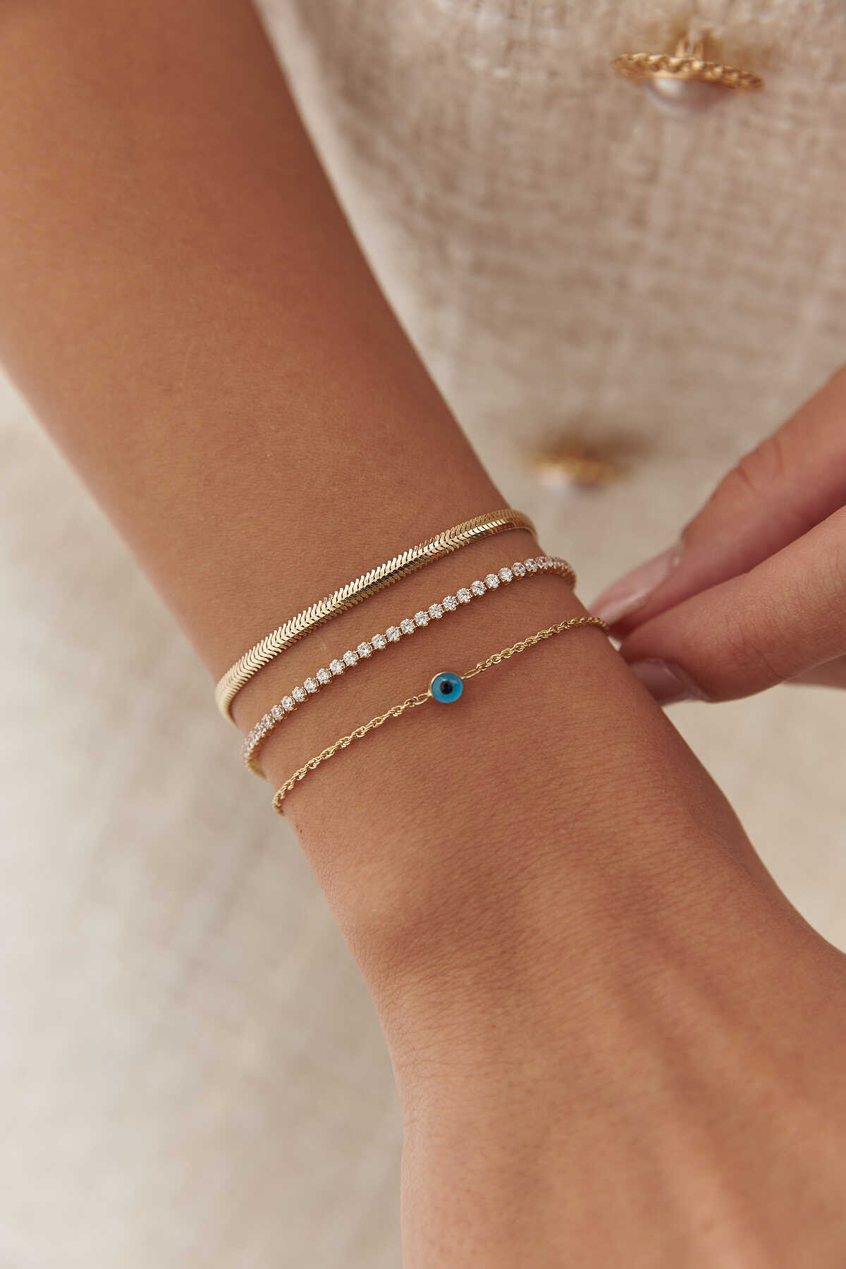 İnce Halat Göz Bileklik - Yavuz Kuyumculuk (2)