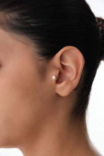 Kalemli Güneş Tragus Piercing - 2