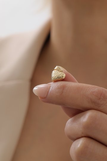 Kalemli Kalp Kolye Ucu - 3