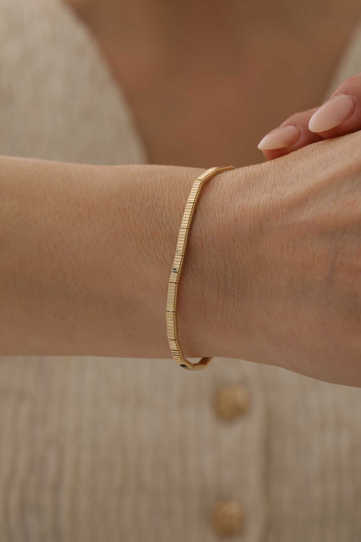 Kalemli Modern Bileklik - Yavuz Kuyumculuk (1)